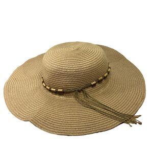 Floppy Straw Beach Hat